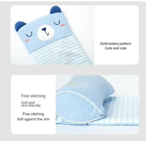 Premium Baby Pillow | Soft Cotton Infant Head Shaping Pillow for Newborns