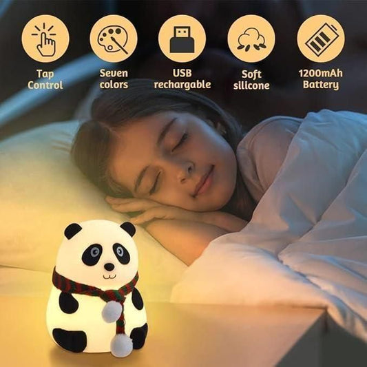 Cute Panda Light Lamp for Kids | Night Light for Bedroom & Gift