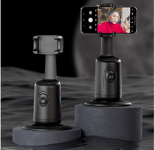 360° Auto Face Tracking Gimbal | Smart Phone Holder for Vlog & Live