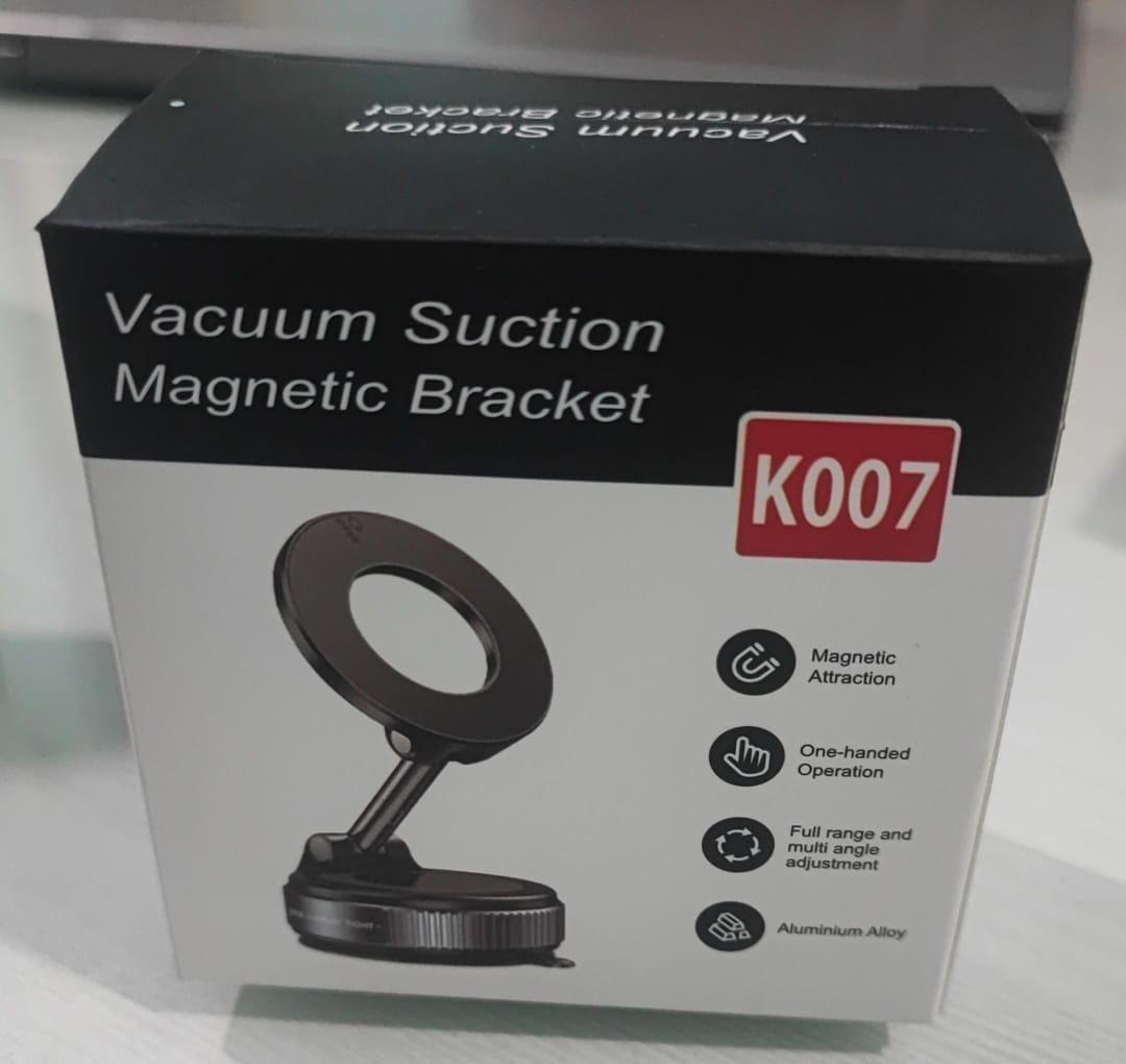 Vacuum Suction Magnetic Bracket for Mobile & Tablet – Strong Grip Phone Holder