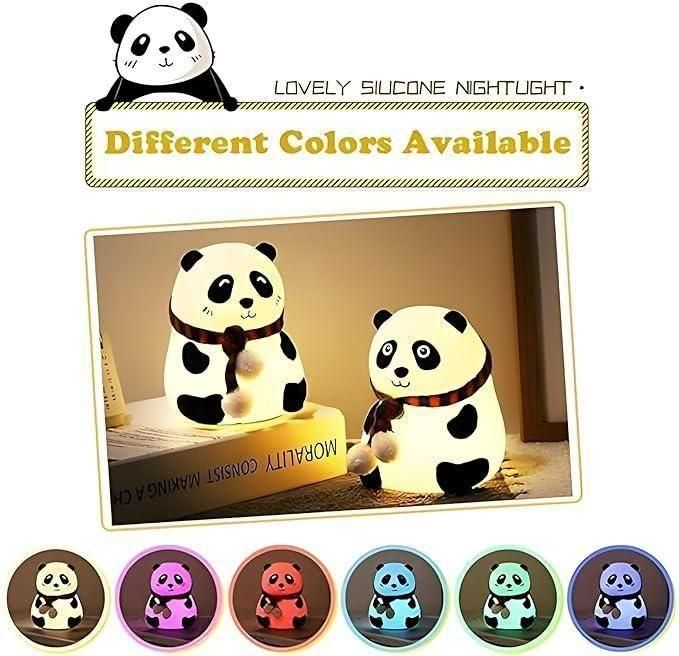 Cute Panda Light Lamp for Kids | Night Light for Bedroom & Gift